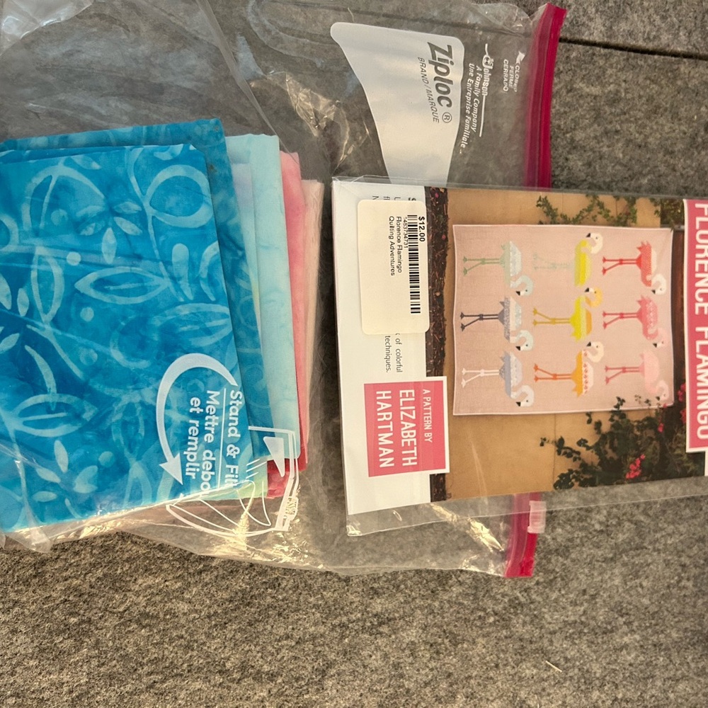 Florence Flamingo Quilt Kit